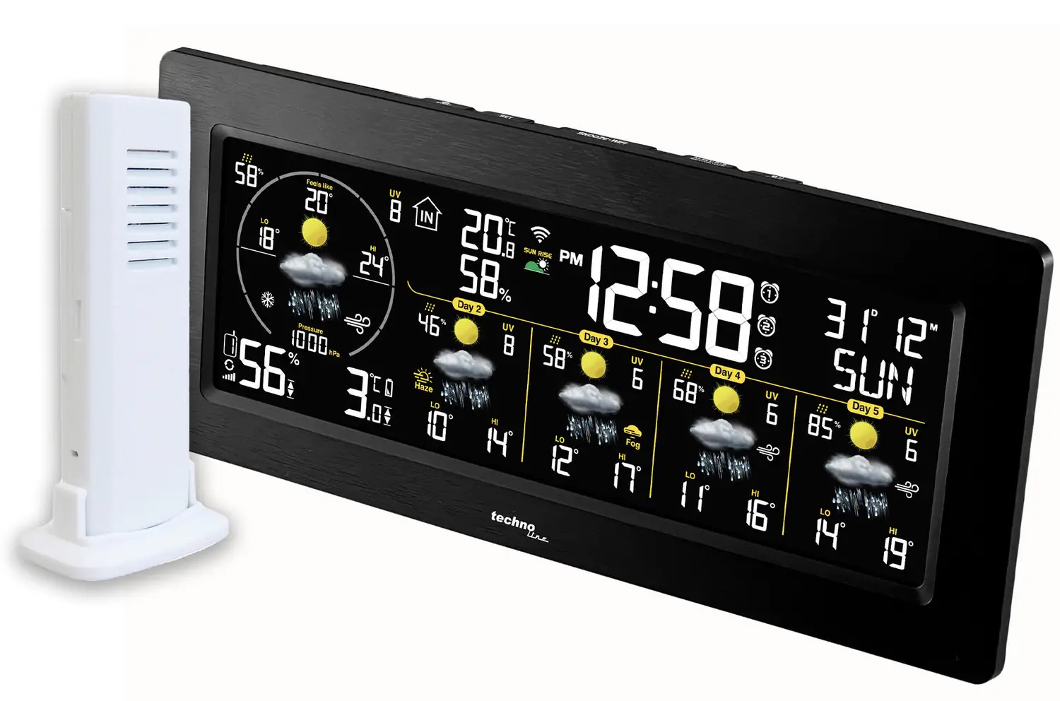 Метеостанция Technoline DirektWetter Anthracite (WD3050) - Фото 1