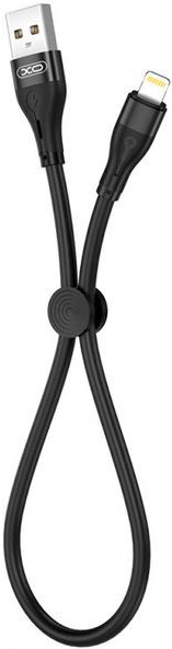 Кабель синхронизации данных XO NB179 2.4A/0,25m Black (XO-NB179-025-BK) - Фото 1