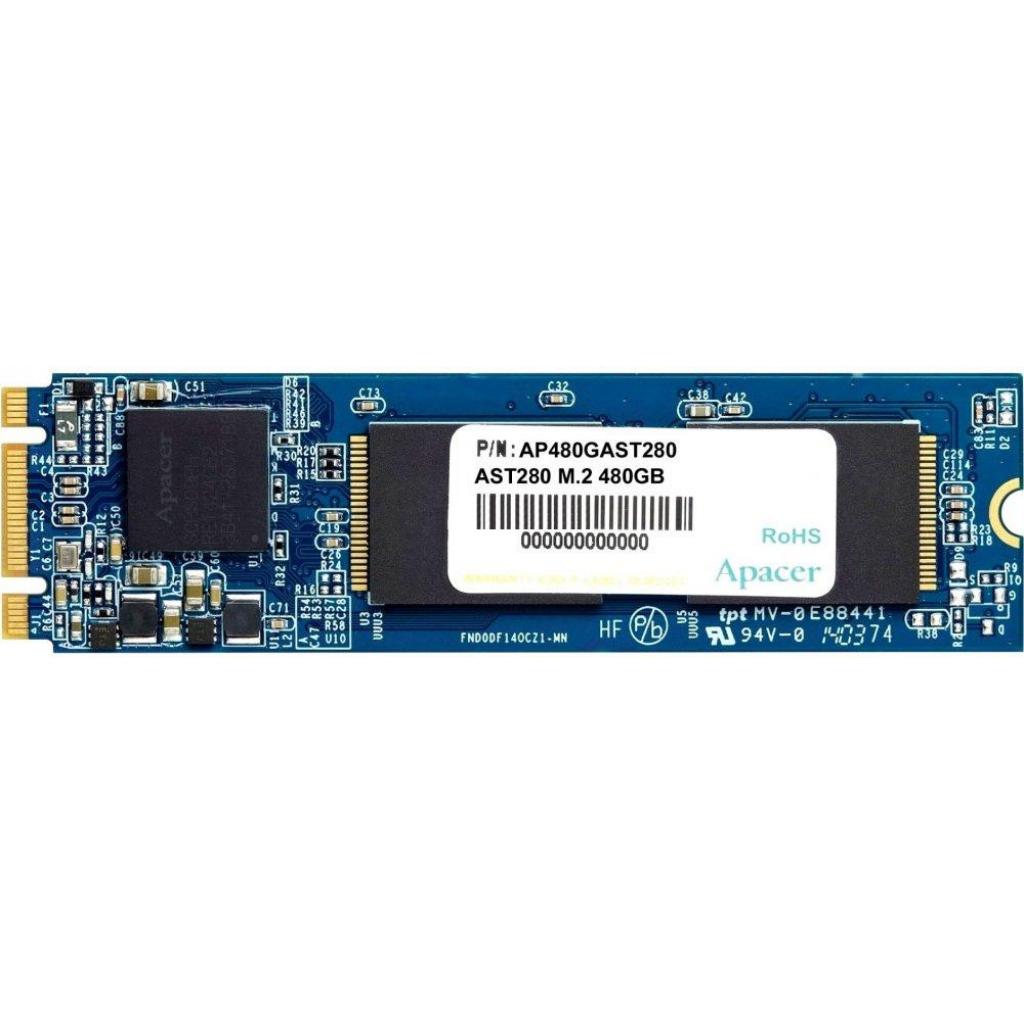 SSD-накопитель внутренний Apacer M.2 2280 480GB (AP480GAST280-1) - Фото 1