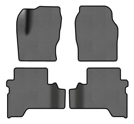 EVA коврики в салон авто EVAtech для Escape Ford 2012-2015 3 поколение SUV USA FD1577PEC4RGB - Фото 1