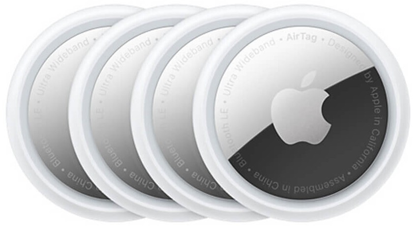 Беспроводной маяк Apple AirTag 4 Pack (MX542) - Фото 1
