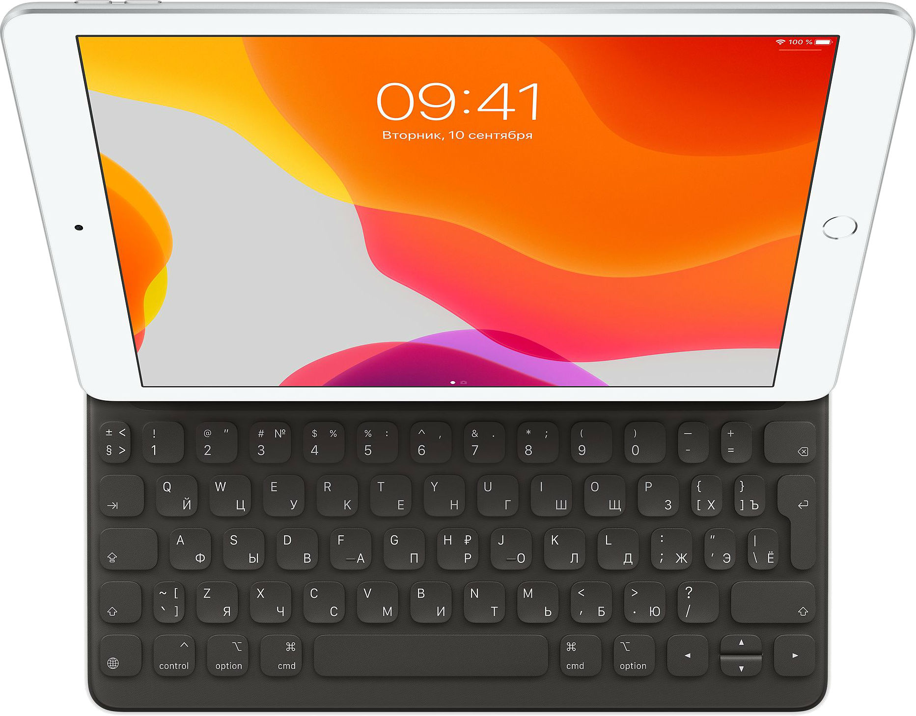 Чехол-клавиатура для планшета Apple Smart Keyboard for iPad 10.2 and iPad Air (3rd gen) (MX3L2RS/A) - Фото 1