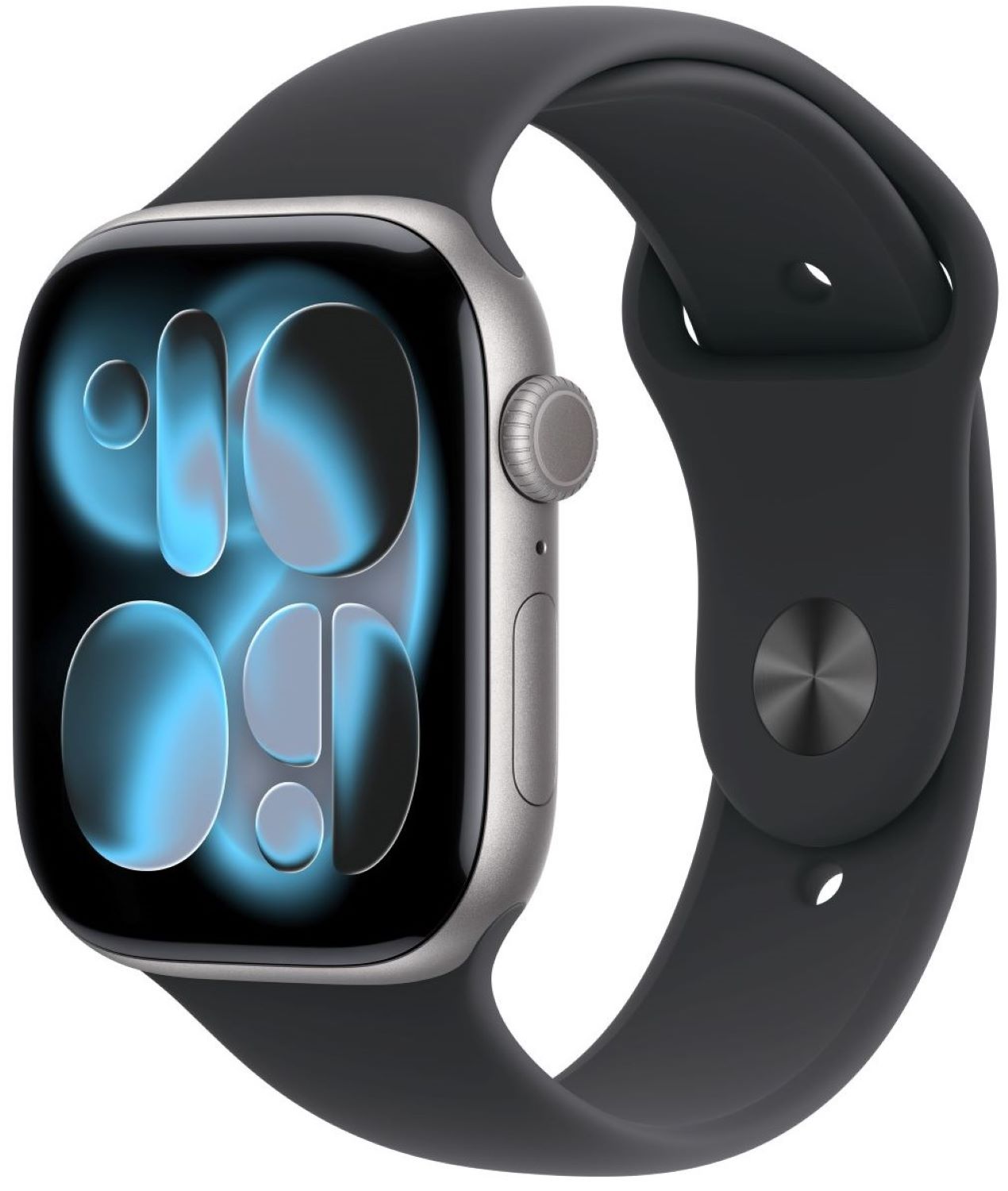 Смарт-годинник Apple Watch Series 11 GPS 46mm Space Grey Aluminium Case with Black Sport Band - M/L - Фото 1