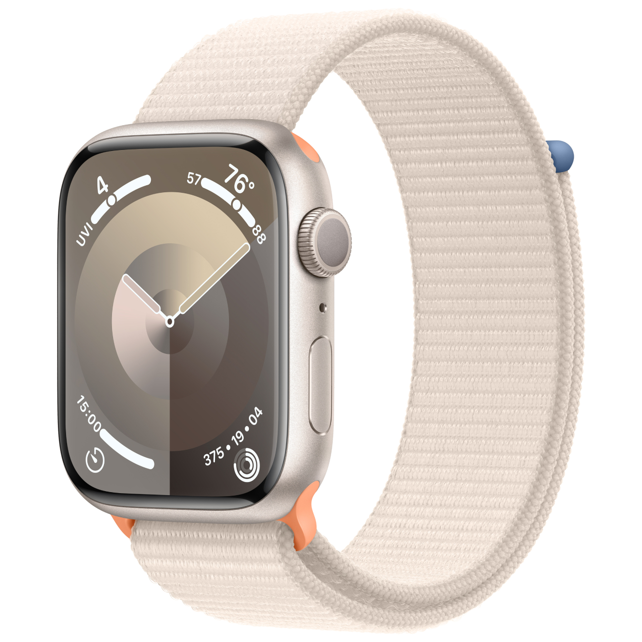 Смарт-часы Apple Watch Series 9 GPS 45mm Starlight Aluminium Case with ...