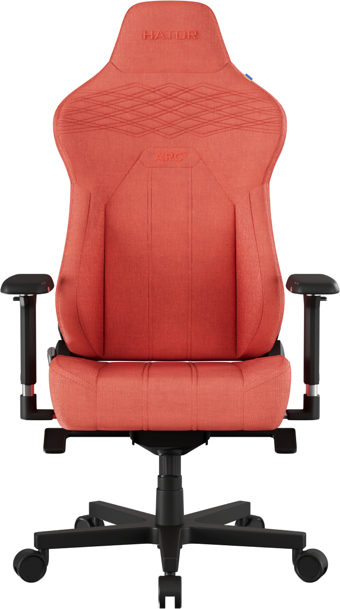 Кресло для геймеров Hator Arc 2 XL Fabric (HTC2109) Orange - Фото 1