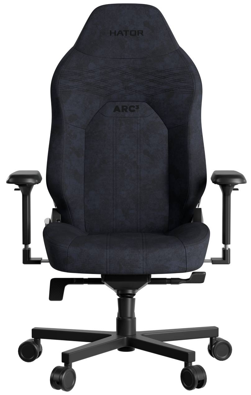 Кресло для геймеров Hator Arc 3 L Velour (HTC3440L) Black - Фото 1
