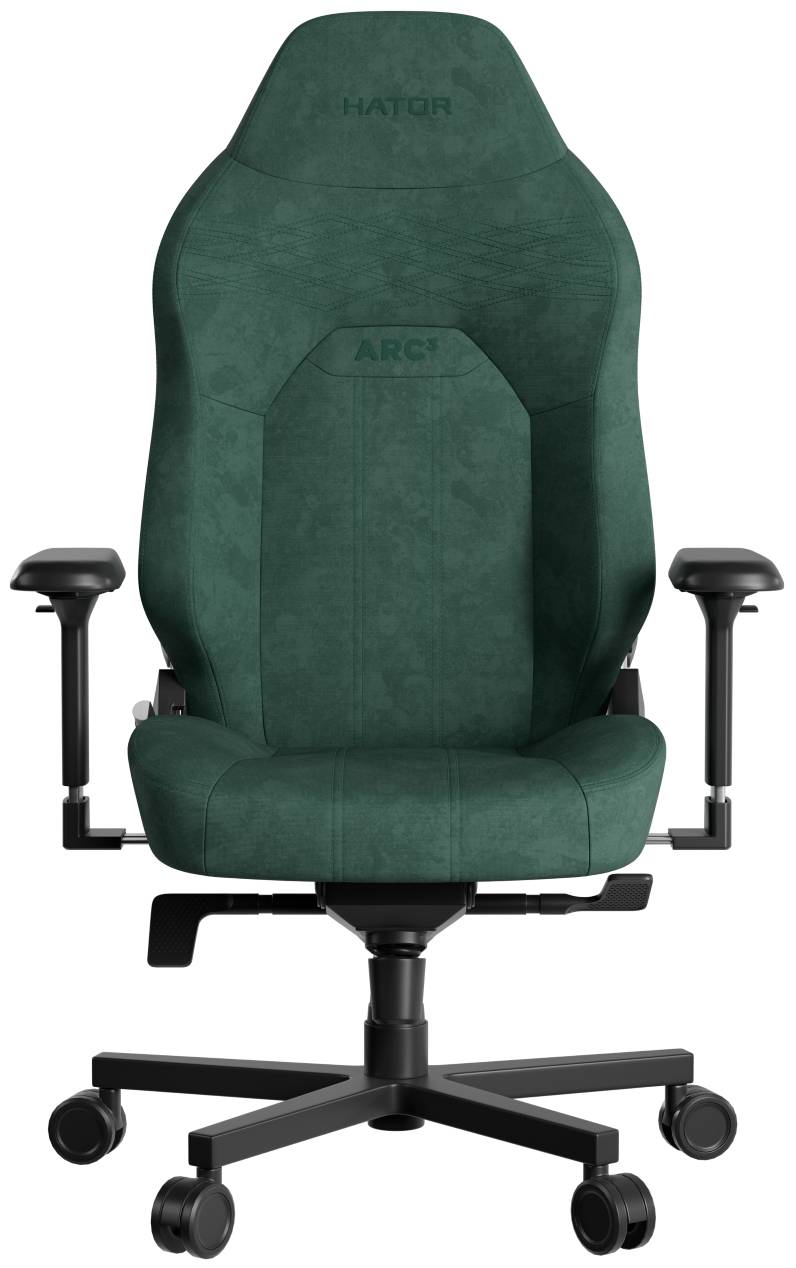 Кресло для геймеров Hator Arc 3 L Velour (HTC3448L) Emerald - Фото 1