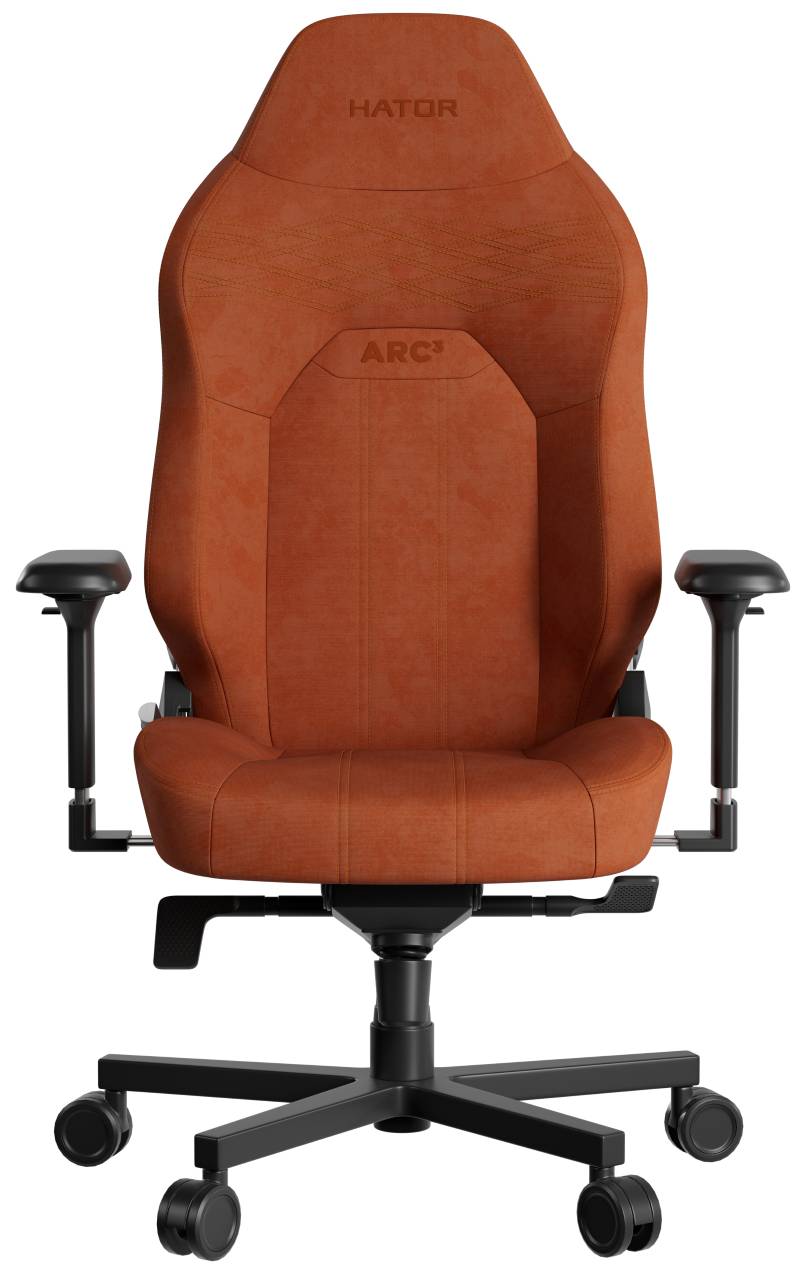 Кресло для геймеров Hator Arc 3 L Velour (HTC3449L) Orange - Фото 1