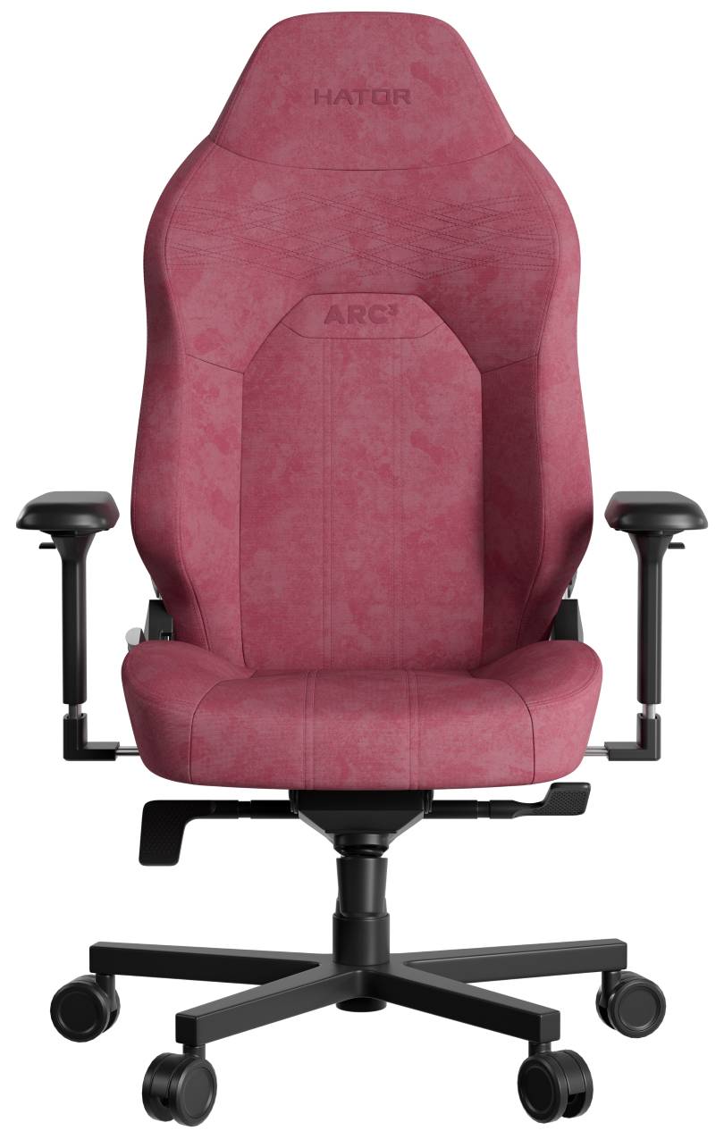 Кресло для геймеров Hator Arc 3 L Velour (HTC3444L) Orchid Pink - Фото 1