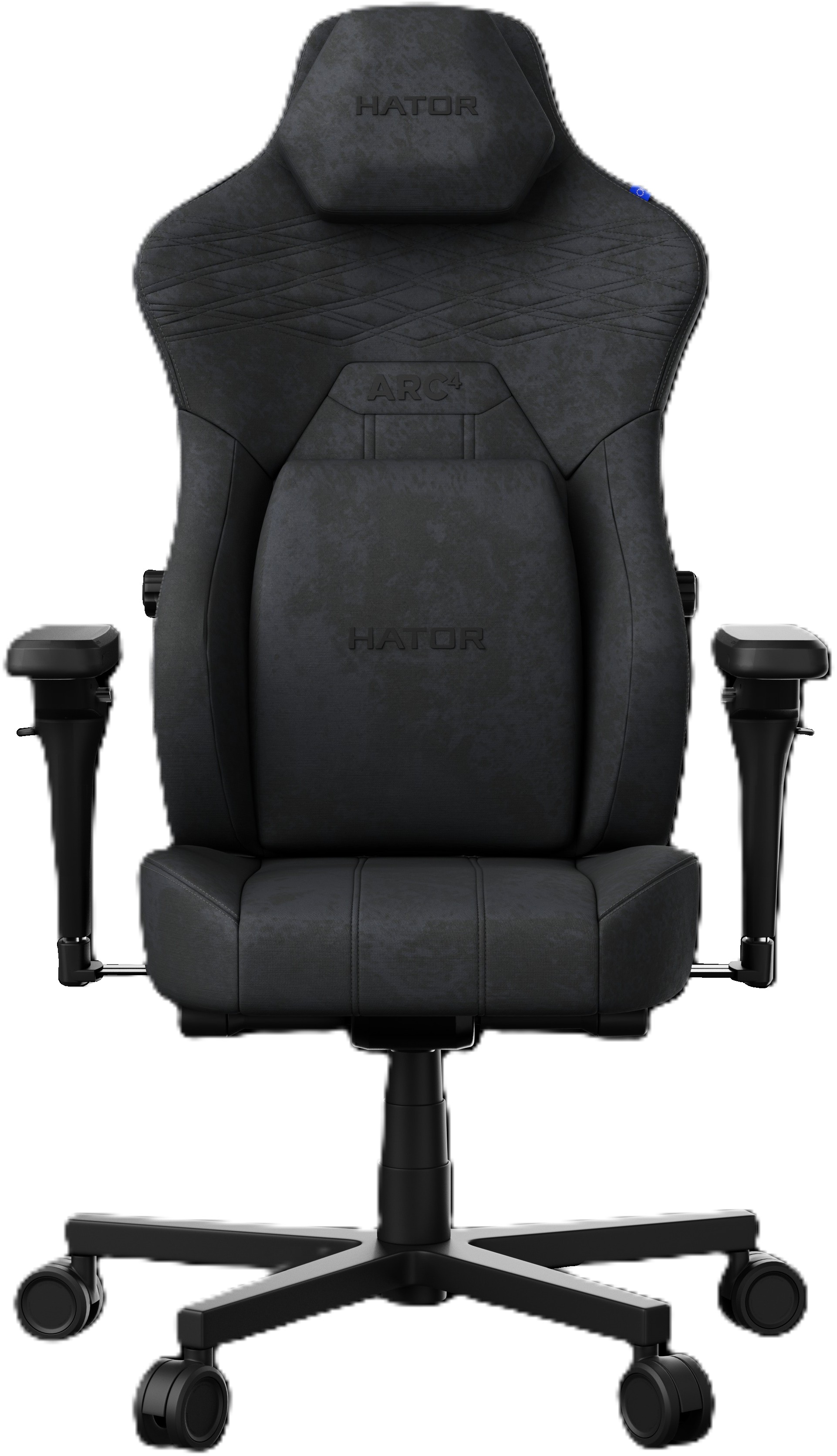 Кресло для геймеров Hator Arc 4 XXL Velour (HTC4440XXL) Black - Фото 1