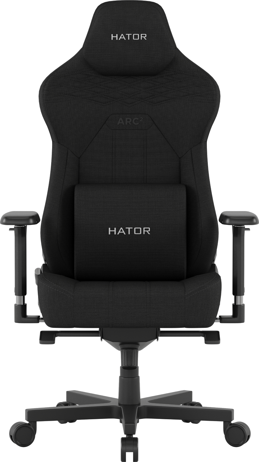 Кресло для геймеров Hator Arc 2 XL Fabric (HTC2100) Black - Фото 1