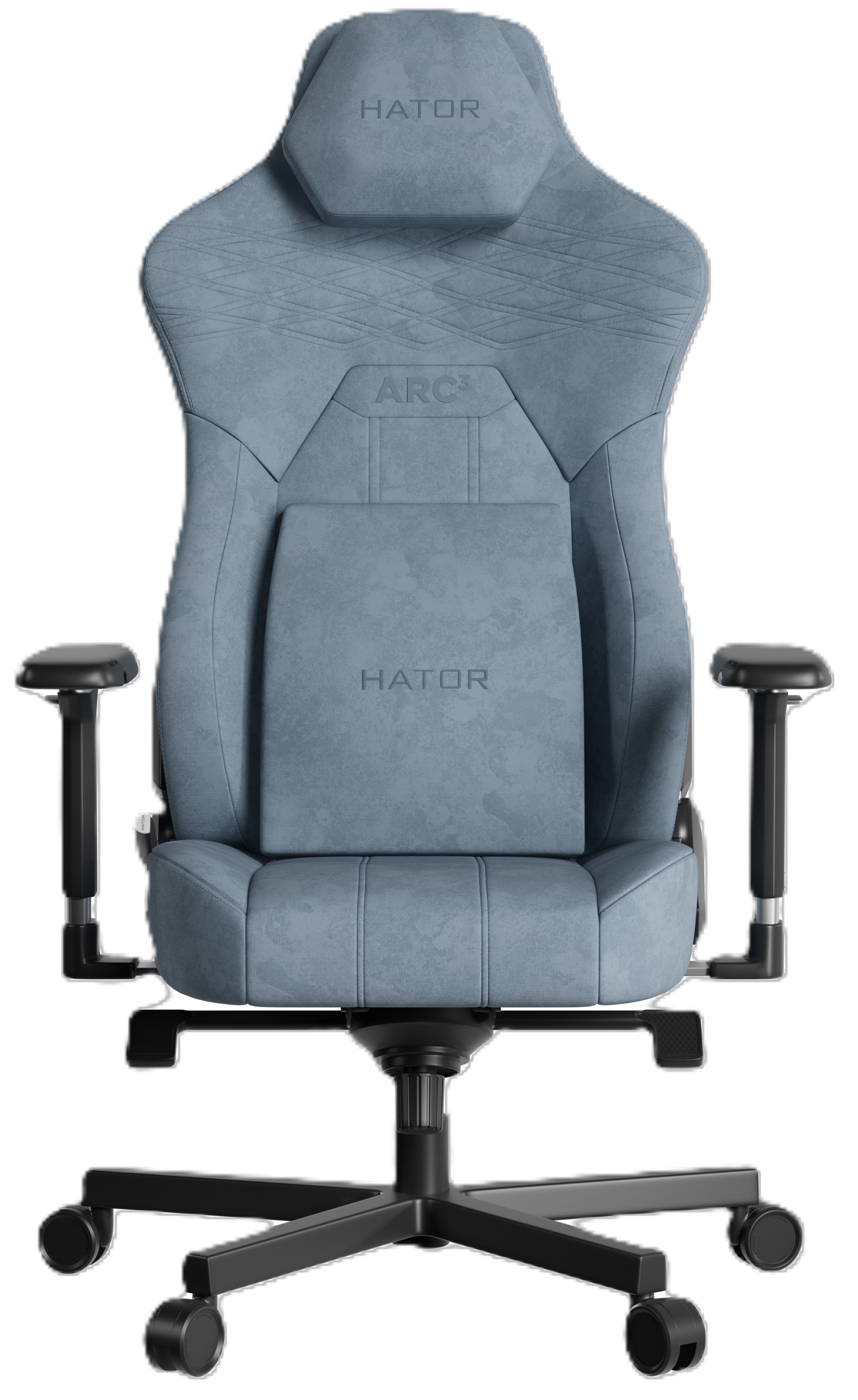 Кресло для геймеров Hator Arc 3 XL Velour Blue (HTC3445XL) - Фото 1