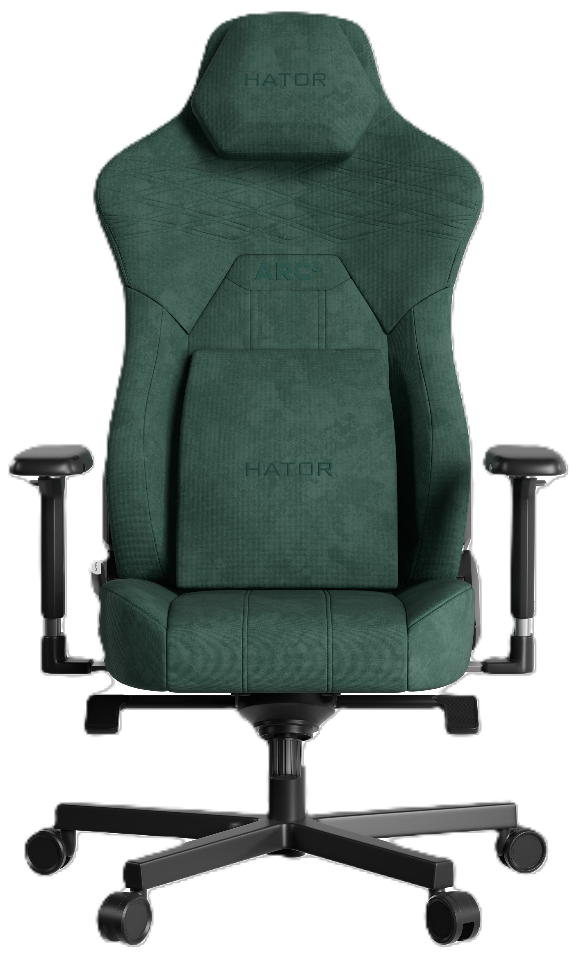 Кресло для геймеров Hator Arc 3 XL Velour Emerald (HTC3448XL) - Фото 1