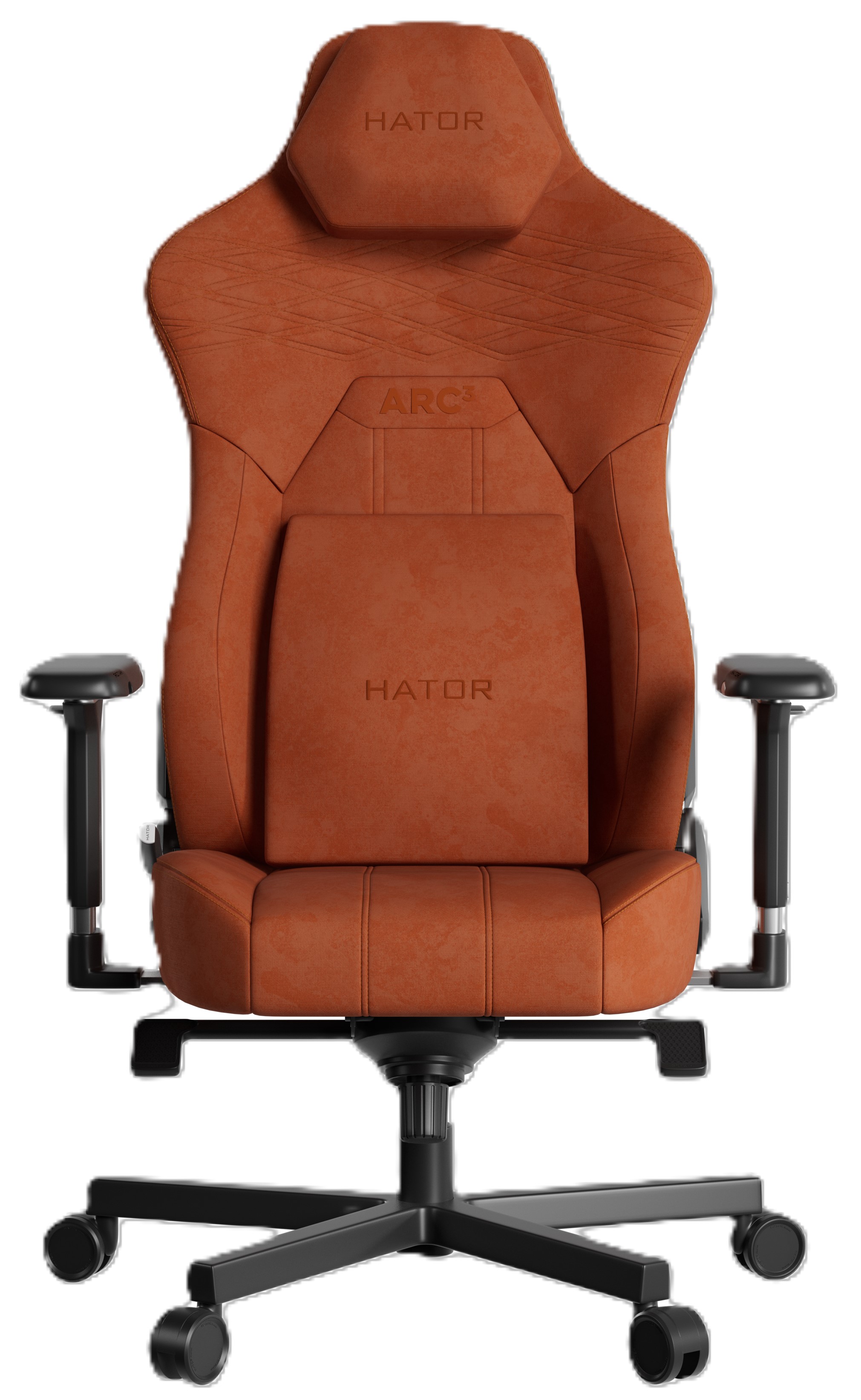 Кресло для геймеров Hator Arc 3 XL Velour Orange (HTC3449XL) - Фото 1