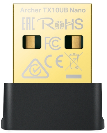 USB-адаптер мережі WiFi TP-Link Archer TX10UB Nano - Фото 1