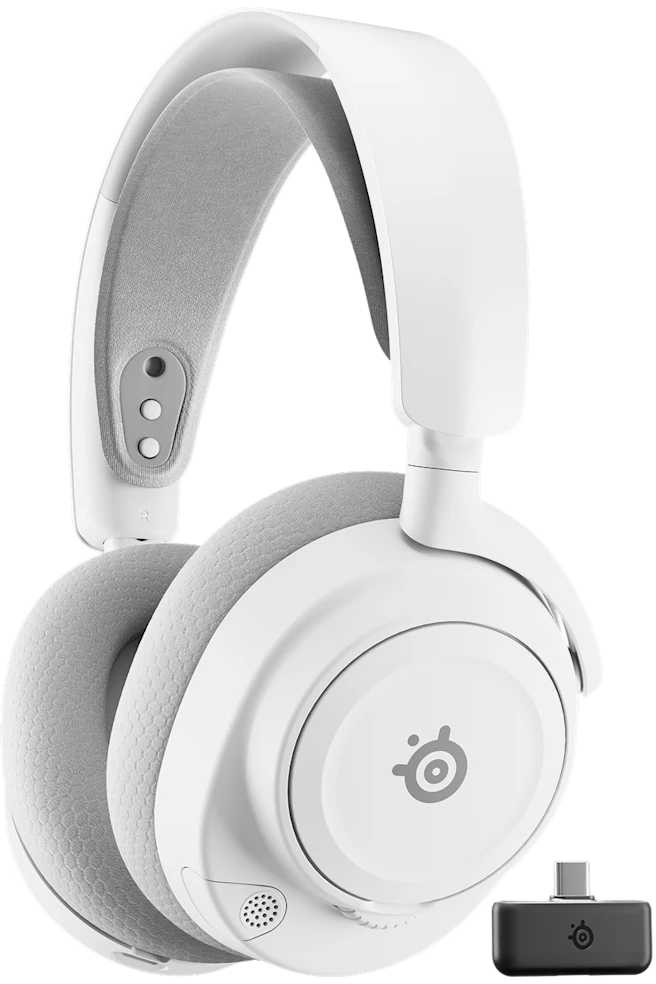Гарнитура беспроводная игровая SteelSeries Arctis Nova 7P Gen 2 Wireless White (61745)