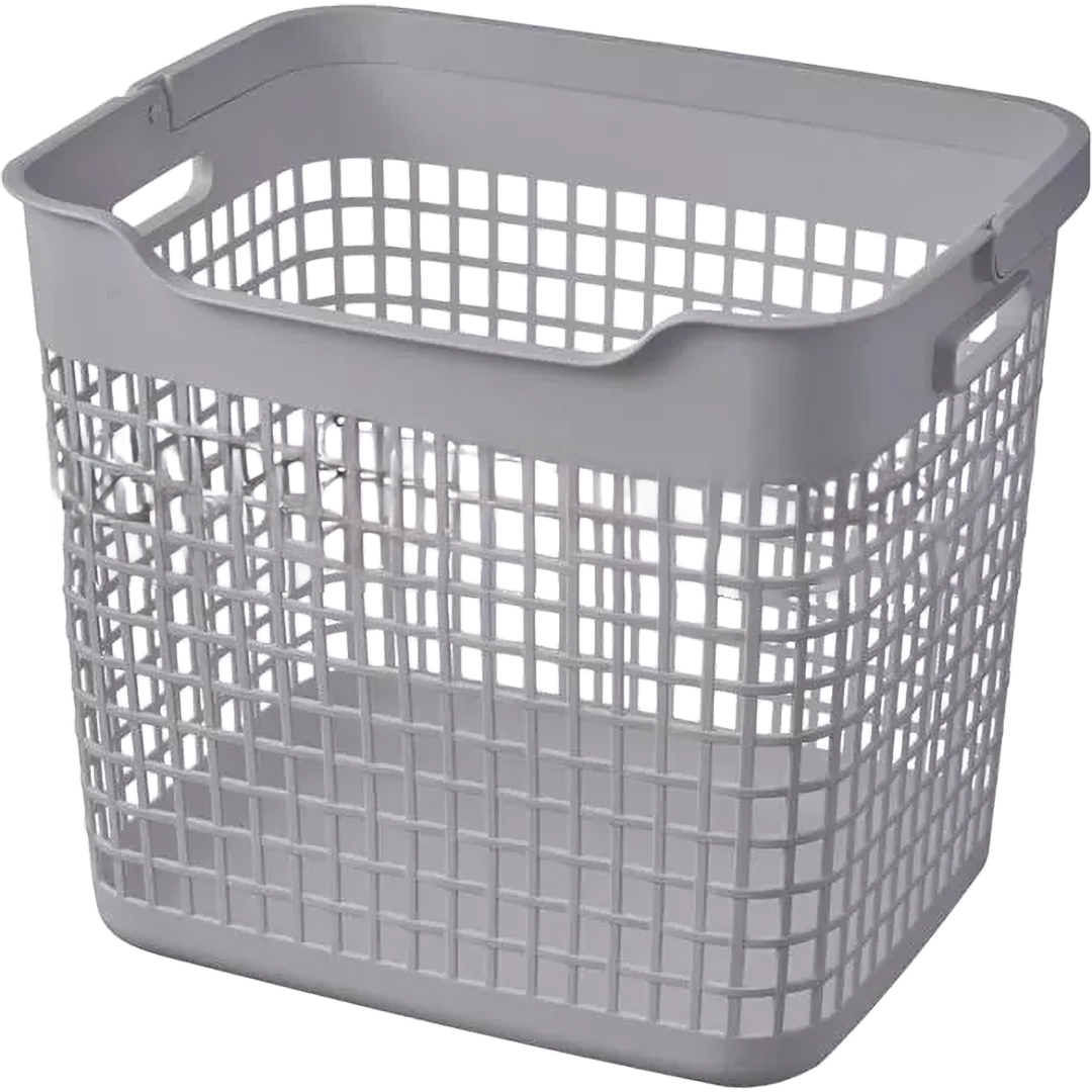 Купити Кошик для білизни Ardesto 38x29.5x33 см Gray (ARHC2402GG) - Фото 1 Кошик для білизни Ardesto 38x29.5x33 см Gray (ARHC2402GG) - Фото 1