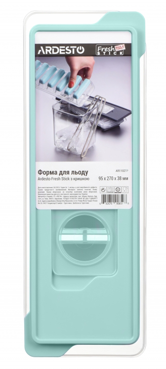 Форма для льда Ardesto Fresh Stick Blue Tiffany (AR1102TP) - Фото 1