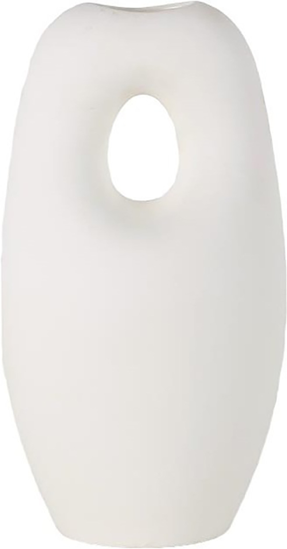 Ваза Ardesto Midori 12.7х10х23 см Білий (AR3822W)