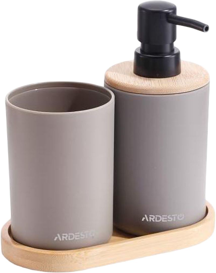 Дозатор для мила Ardesto Minimalism 360 мл 3 пр. (ARHB3112CB) - Фото 1