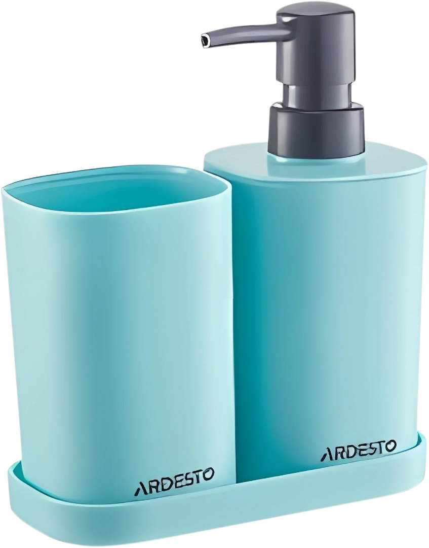 Дозатор для мыла Ardesto Vigor 380 мл 3 пр. (ARHB3106TB) - Фото 1