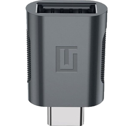 Переходник Armorstandart OTG Type-C to USB-A Space Grey (ARM69356) - Фото 1