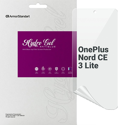 Защитная пленка для смартфона Armorstandart Anti-Blue for OnePlus Nord CE 3 Lite (ARM69769) - Фото 1