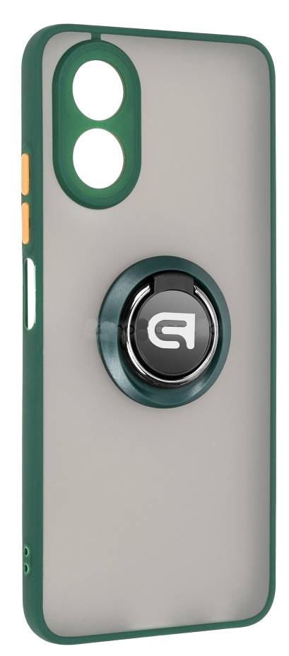 Чехол для смартфона Armorstandart Frosted Matte Ring for Oppo A18 4G / A38 4G Dark Green (ARM72700) - Фото 1