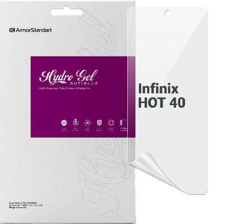 Защитная пленка для смартфона Armorstandart Anti-Blue for Infinix Hot 40 (ARM73769) - Фото 1