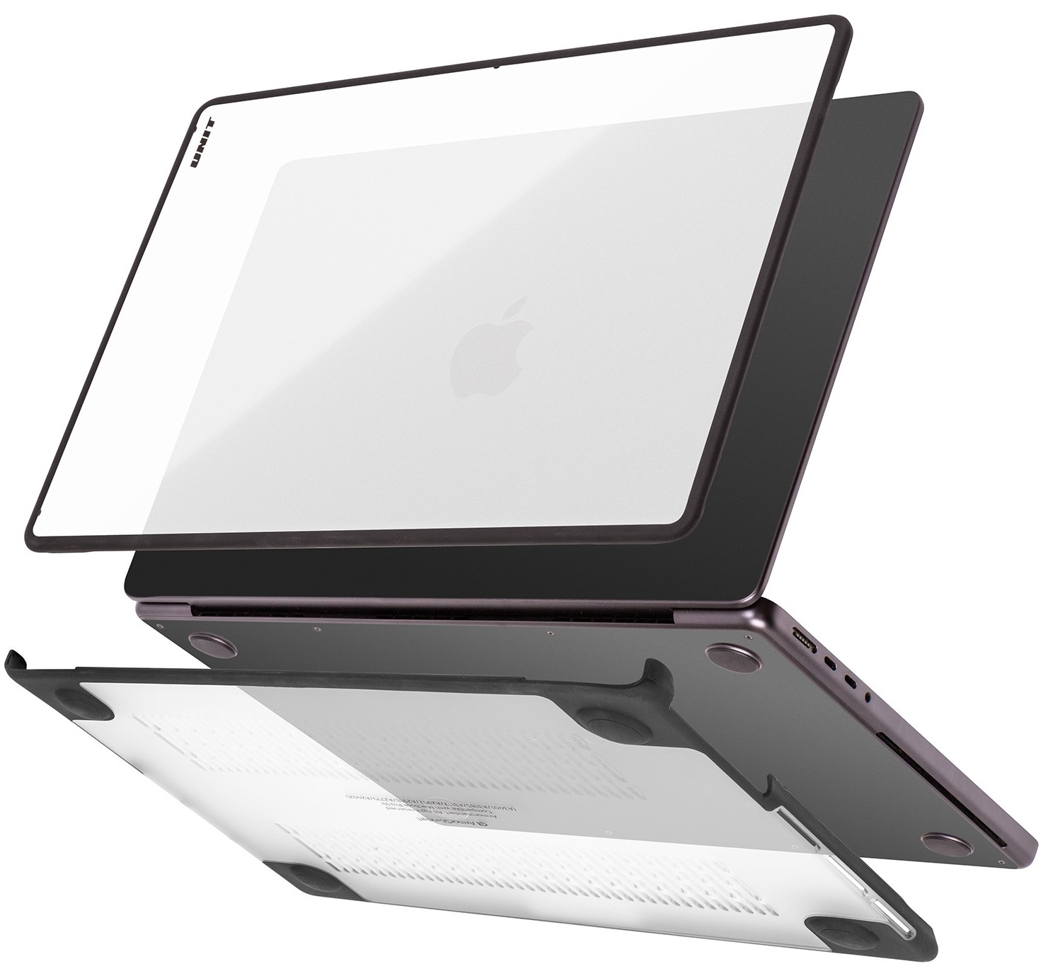 Чехол-накладка для ноутбука Armorstandart Unit for MacBook Pro 16 M4/M3/M2/M1 A3403/A3186/A2991/A2780/A2485 Clear (ARM79474) - Фото 1
