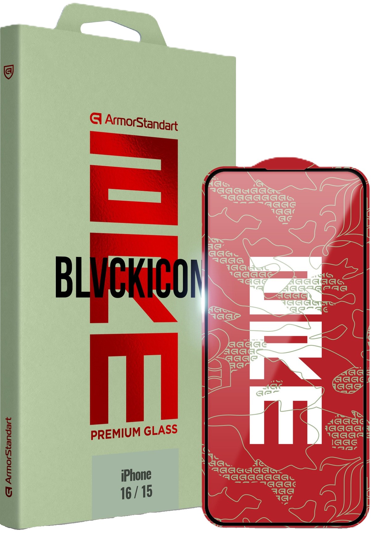 Купить Защитное стекло для смартфона Armorstandart Corning Black Icon for Apple iPhone 16 / 15 (ARM79552) - Фото 1 Защитное стекло для смартфона Armorstandart Corning Black Icon for Apple iPhone 16 / 15 (ARM79552) - Фото 1