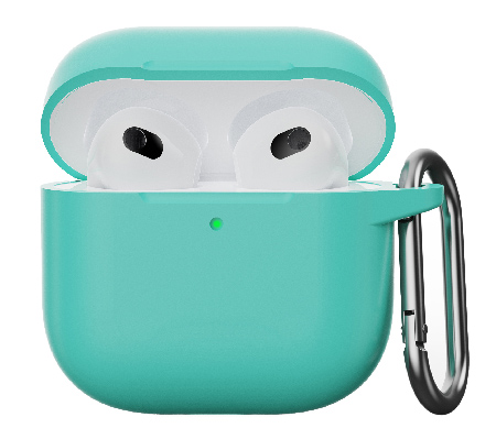 Чехол для наушников Armorstandart Hang Case for Apple AirPods 4 Mint Green (ARM81287) - Фото 1