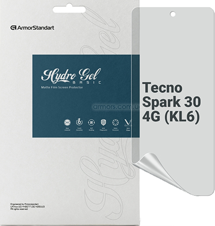 Защитная пленка для смартфона Armorstandart Matte for Tecno Spark 30 4G (KL6) (ARM81386) - Фото 1