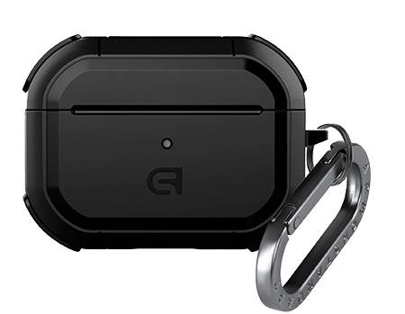 Чехол для наушников Armorstandart Panzer for Apple Airpods Pro 2 Black (ARM82750) - Фото 1