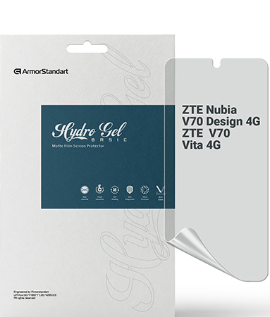 Защитная пленка для смартфона Armorstandart Matte for ZTE Nubia V70 Design 4G / V70 Vita 4G (ARM83047) - Фото 1