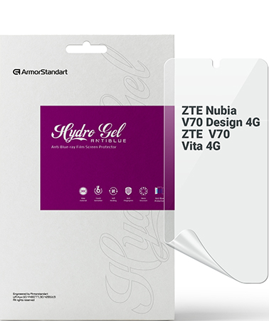 Защитная пленка для смартфона Armorstandart Anti-Blue for ZTE Nubia V70 Design 4G / V70 Vita 4G (ARM83052) - Фото 1