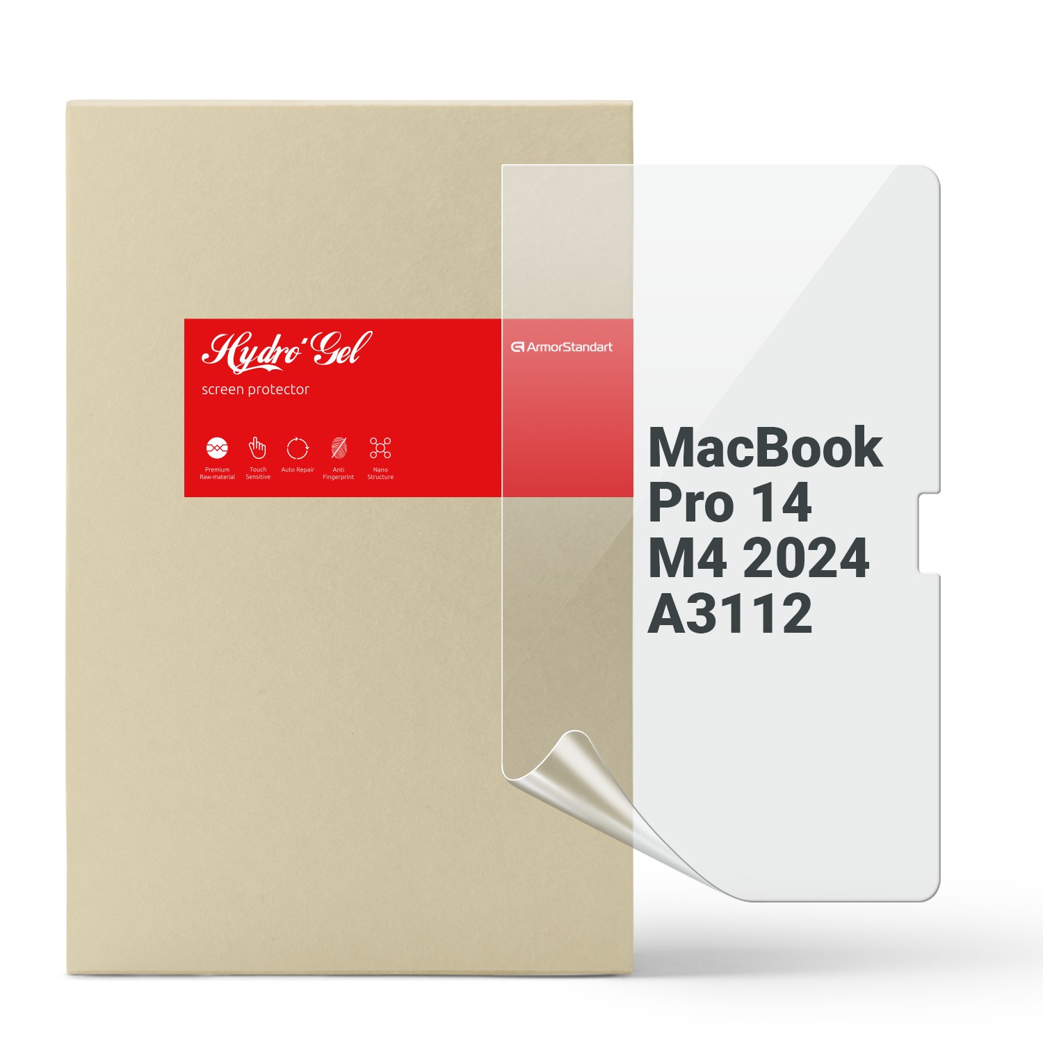 Защитная пленка для ноутбука Armorstandart for MacBook Pro 14 M4 2024 A3112 (ARM83277) - Фото 1