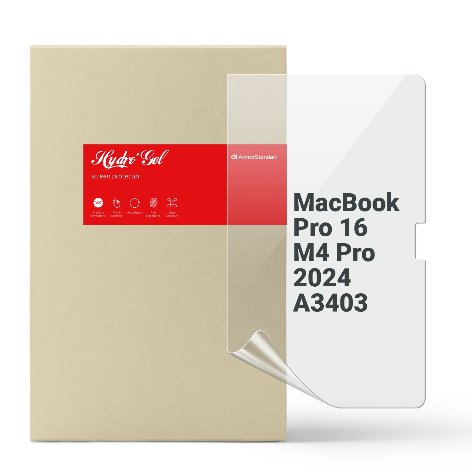 Защитная пленка для ноутбука Armorstandart for MacBook Pro 16 M4 Pro 2024 A3403 (ARM83280) - Фото 1