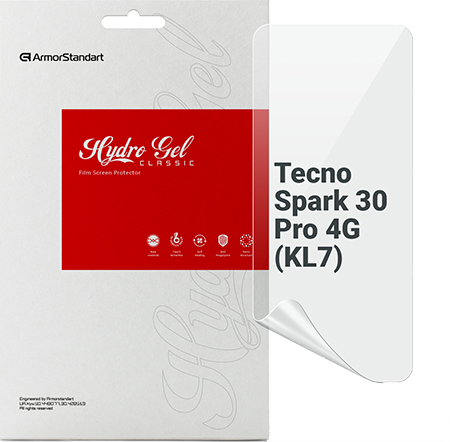 Защитная пленка для смартфона Armorstandart for Tecno Spark 30 Pro 4G (KL7) (ARM83303) - Фото 1