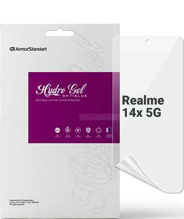 Защитная пленка для смартфона Armorstandart Anti-Blue for Realme 14x 5G (ARM83581) - Фото 1