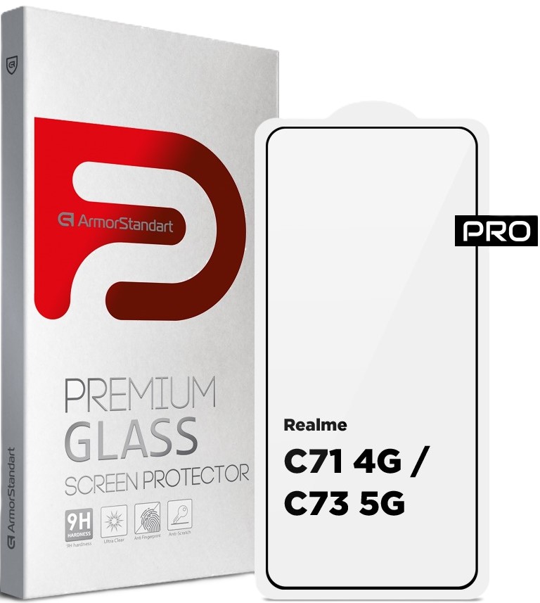 Защитное стекло для смартфона Armorstandart Pro for Realme C71 4G / С73 5G (ARM83929) - Фото 1