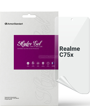 Защитная пленка для смартфона Armorstandart Anti-Blue for Realme C75x (ARM83948) - Фото 1