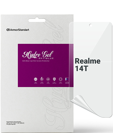 Защитная пленка для смартфона Armorstandart Anti-Blue for Realme 14T (ARM83949) - Фото 1