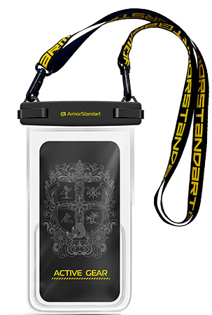 Чехол для смартфона Armorstandart Сapsule Double Pockets Black (ARM84415) - Фото 1