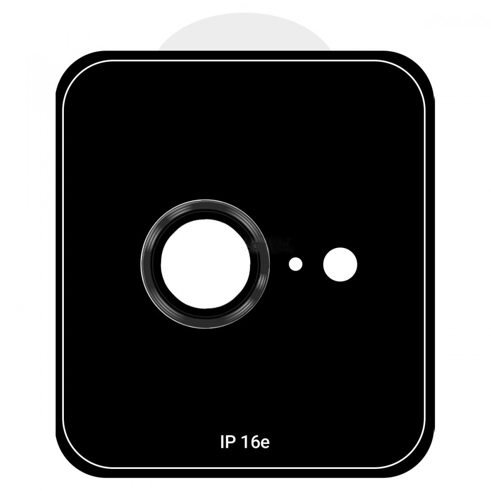 Защитное стекло для смартфона Armorstandart для камеры Pro for Apple iPhone 16e Black (ARM84633) - Фото 1