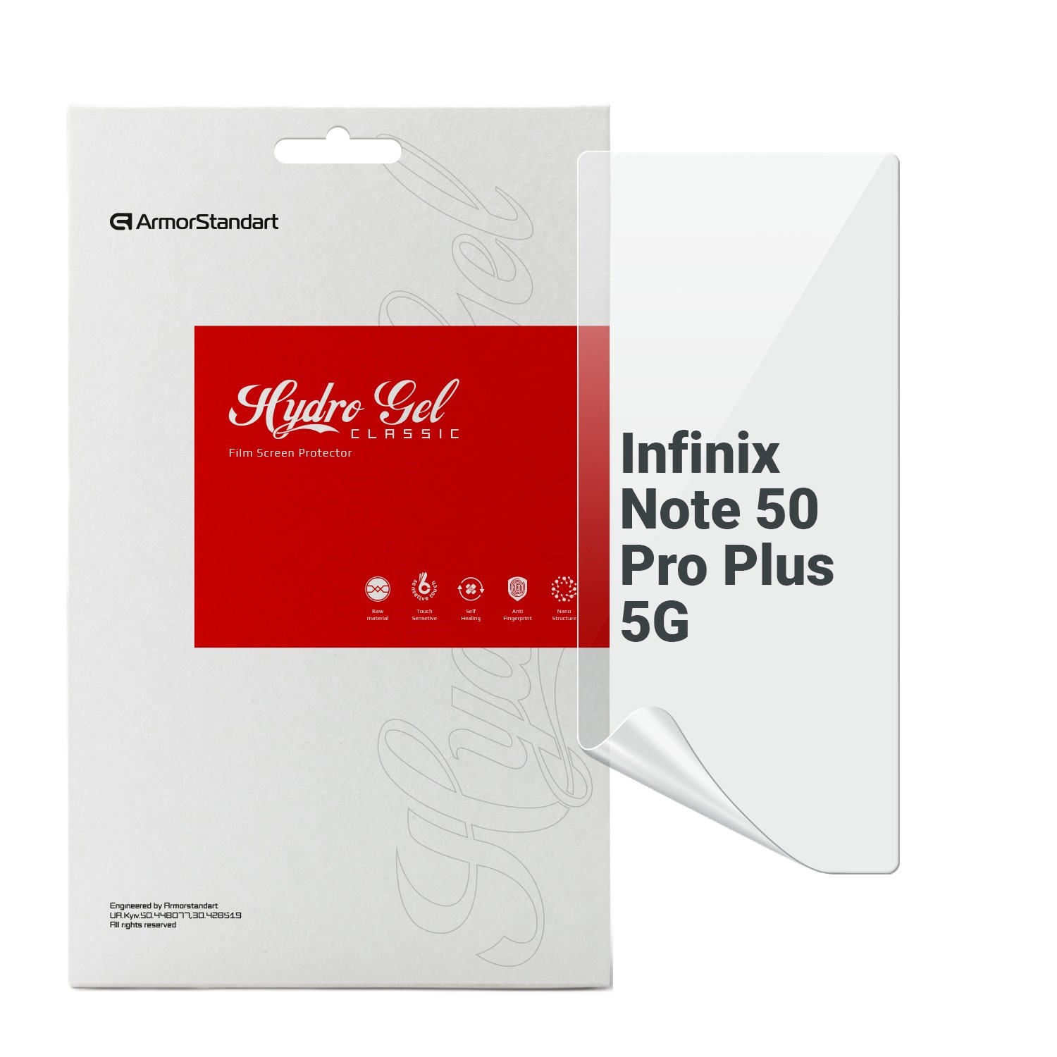 Защитная пленка для смартфона Armorstandart for Infinix Note 50 Pro Plus 5G (ARM85179) - Фото 1
