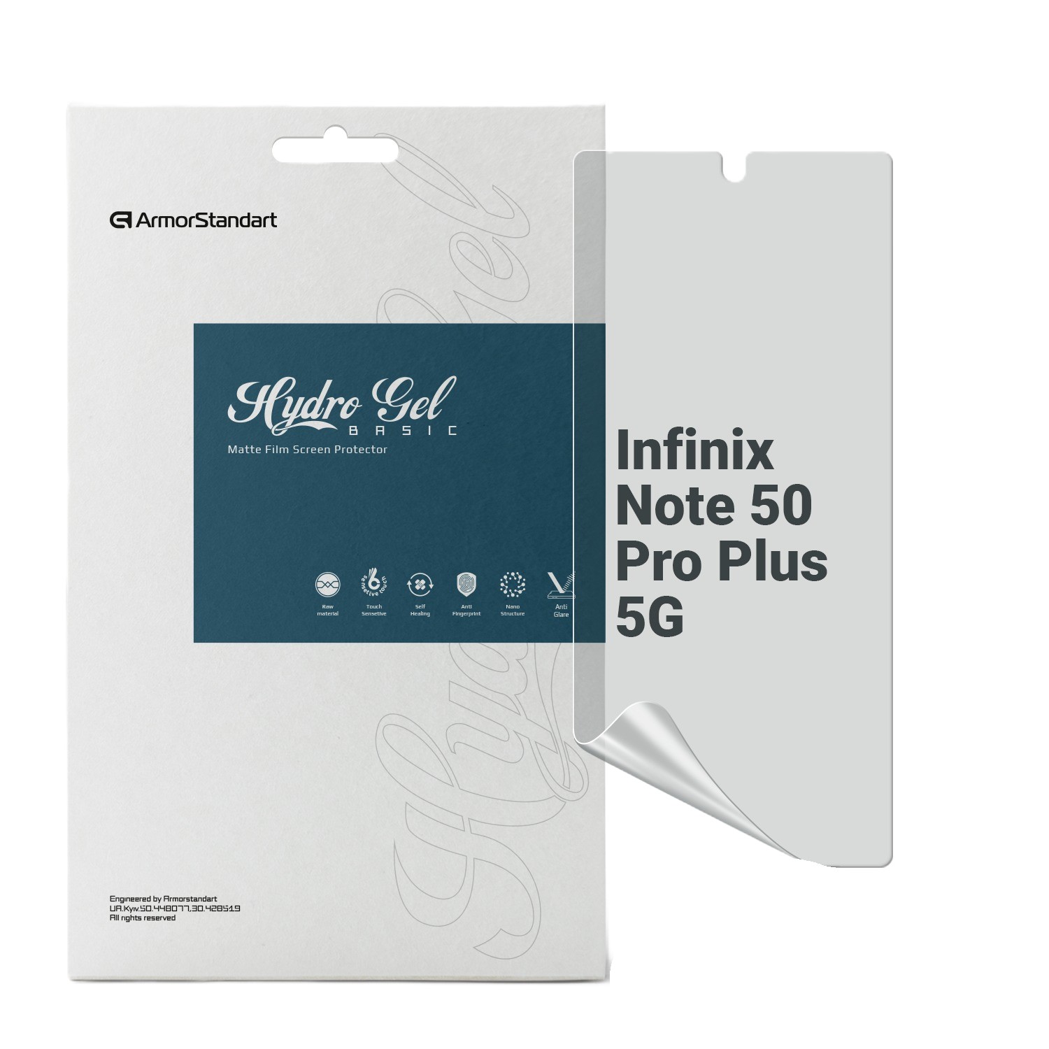 Защитная пленка для смартфона Armorstandart Matte for Infinix Note 50 Pro Plus 5G (ARM85182) - Фото 1