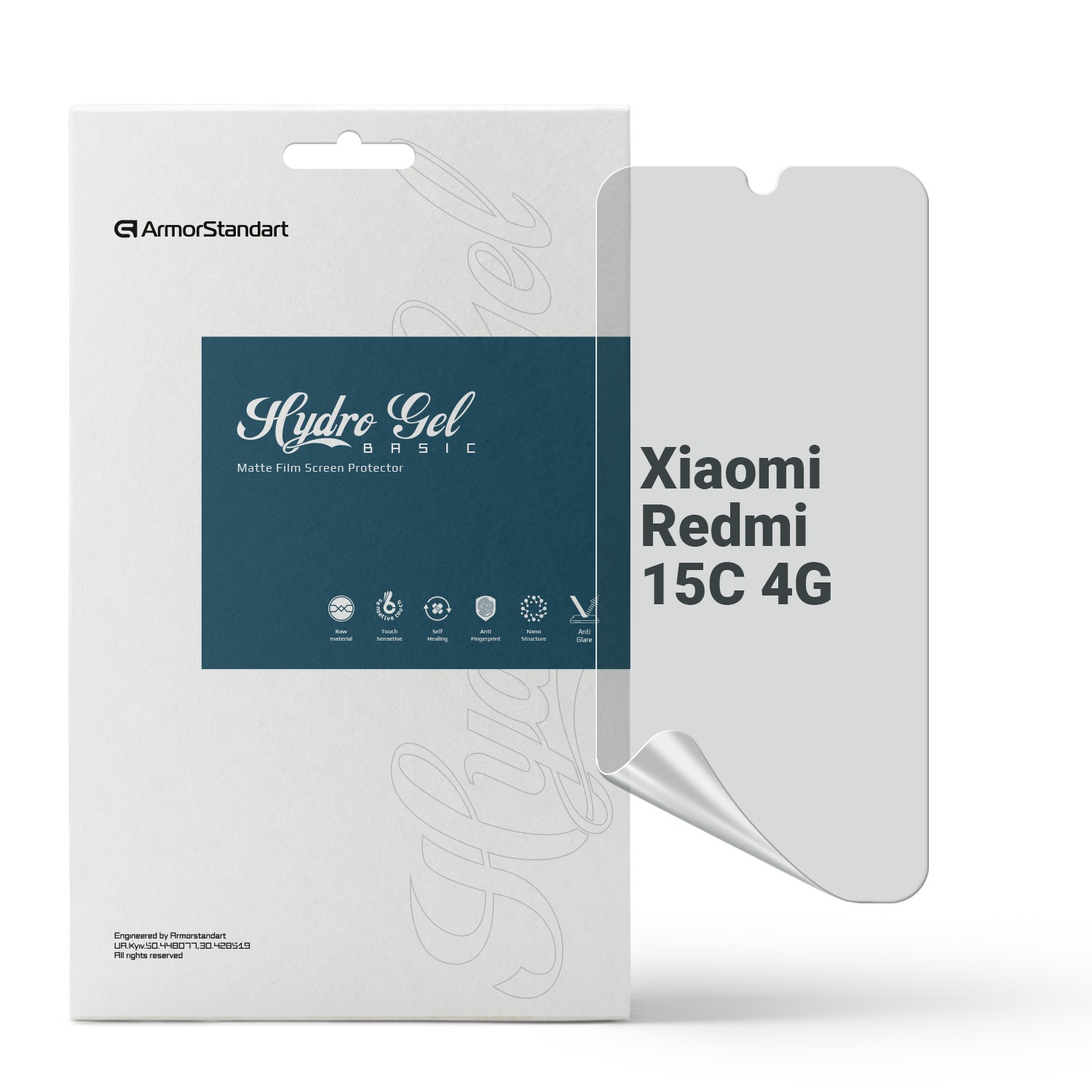 Захисна плівка для смартфону Armorstandart Matte for Xiaomi Redmi 15C 4G (ARM85446) - Фото 1