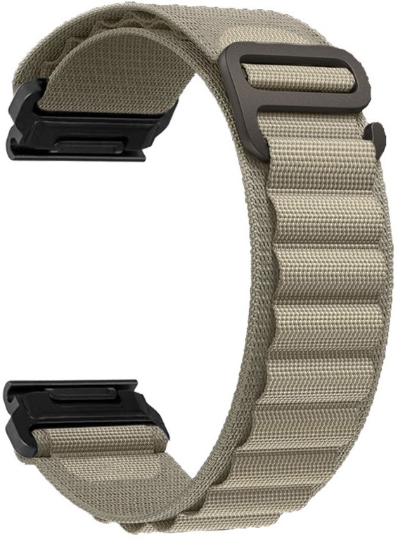 Ремешок для смарт-часов Armorstandart AlpinaStyle for Garmin 22 mm Olive (ARM85687) - Фото 1