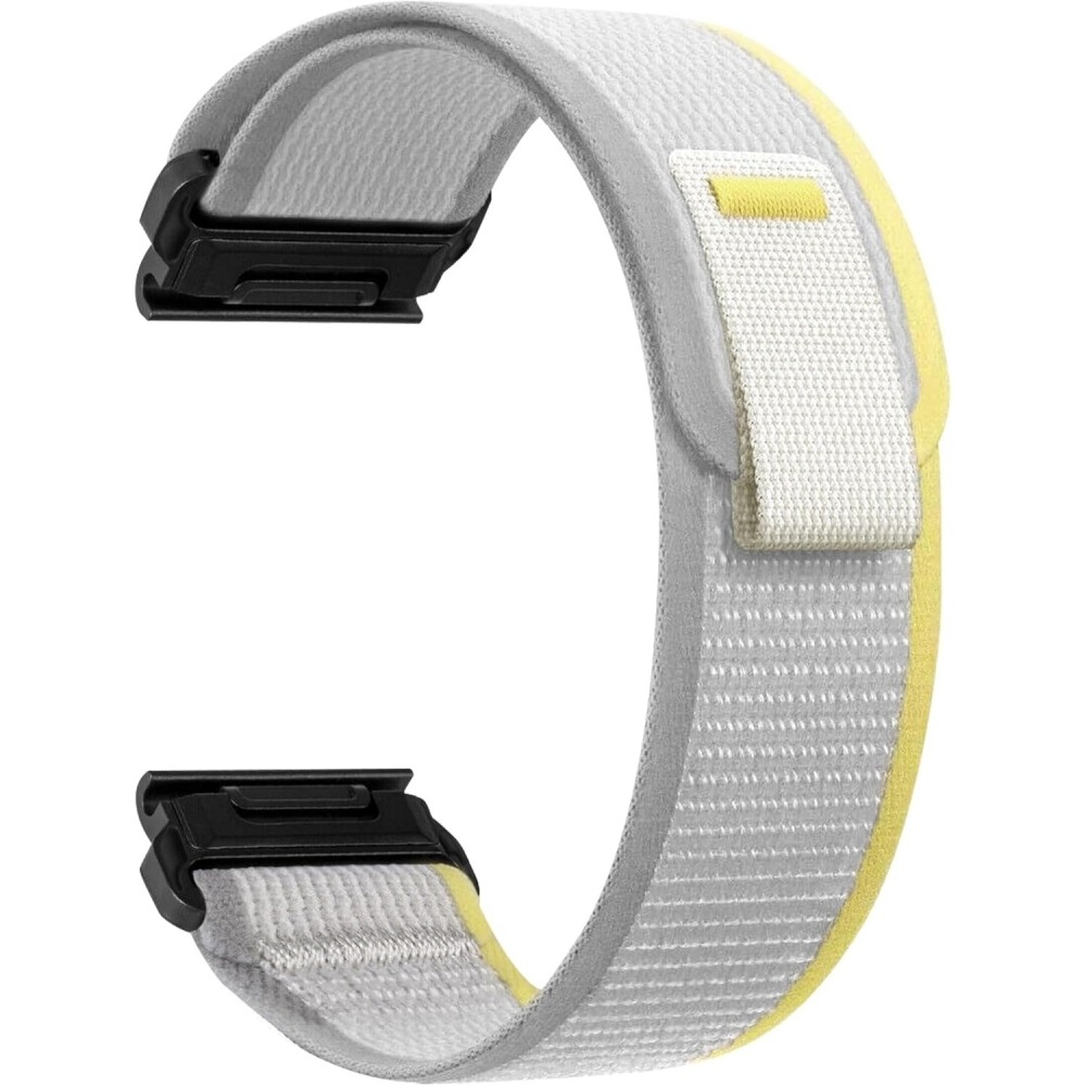 Ремешок для смарт-часов Armorstandart Trail for Garmin 22 mm Beige/Yellow (ARM85695) - Фото 1